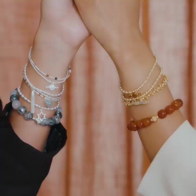 Eve 925 Sterling Silver Crystal Bracelet Stack